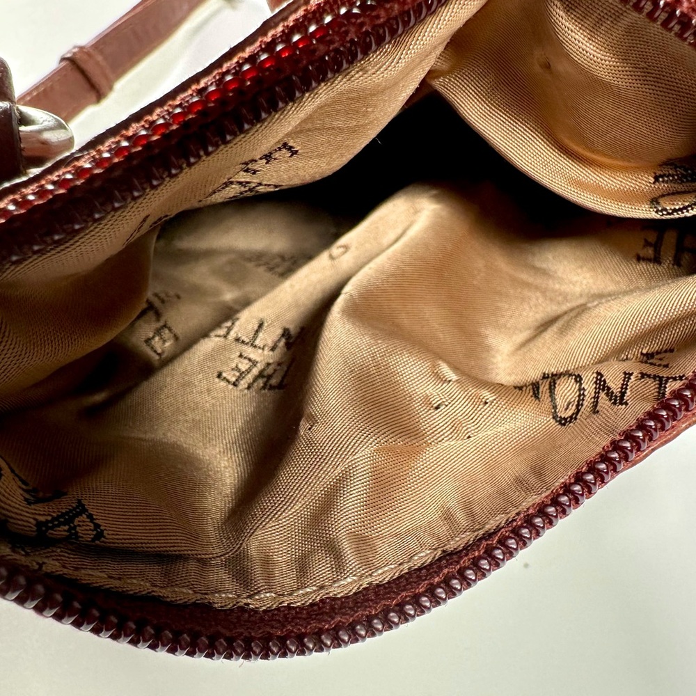 The Monte Genuine Brown Leather Crossbody Bag - Picture 5 of 9